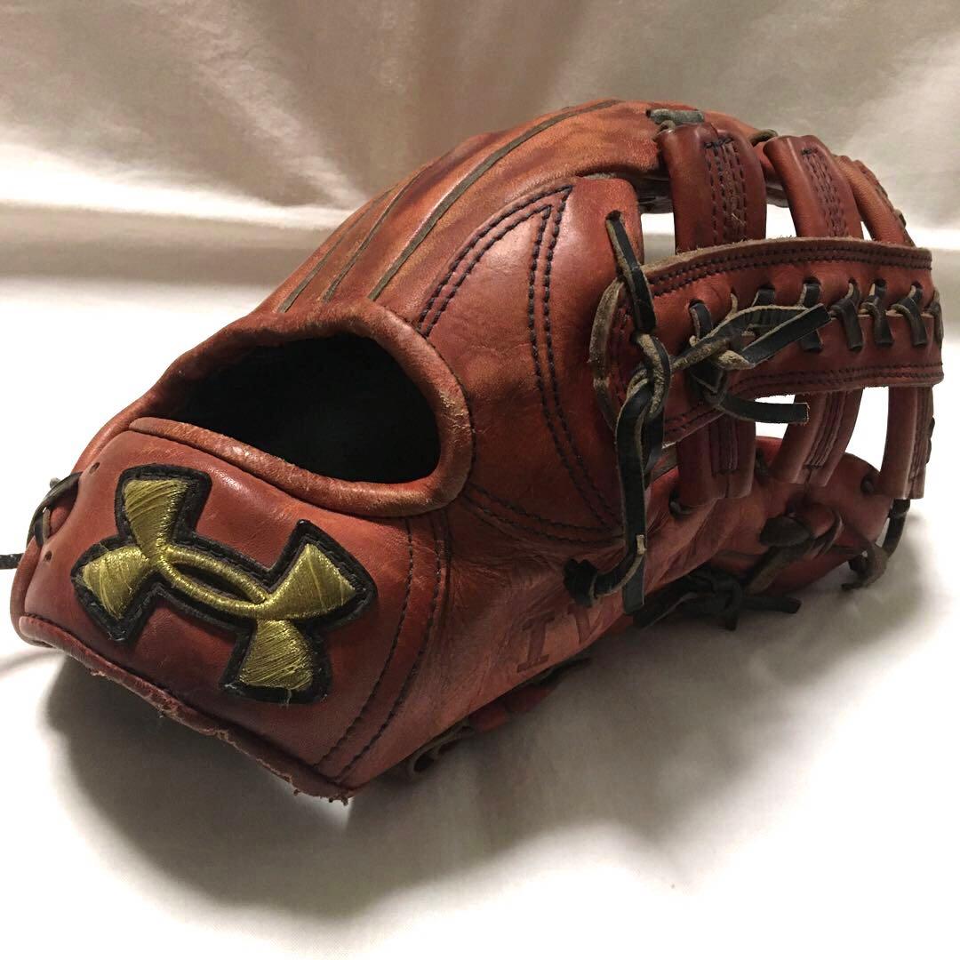 アンダーアーマー 硬式外野手用グローブ　限定希少　UA 高校野球対応モデル