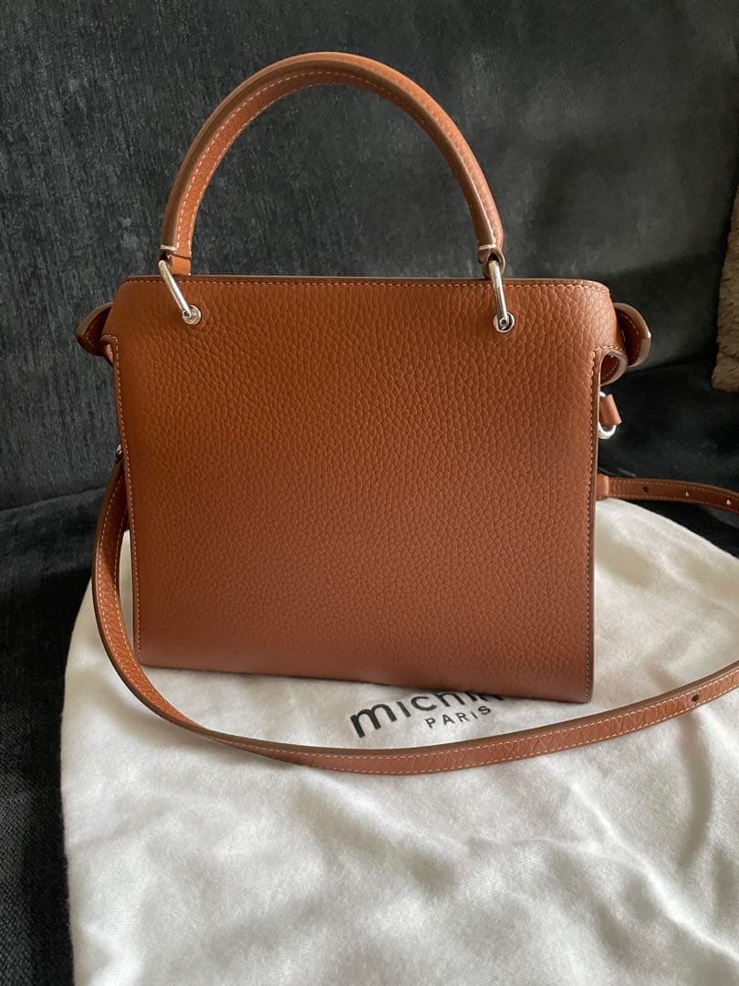 michinoparis ミチノパリ　ルテスミニ　ハンドバッグ　ゴールド　美品