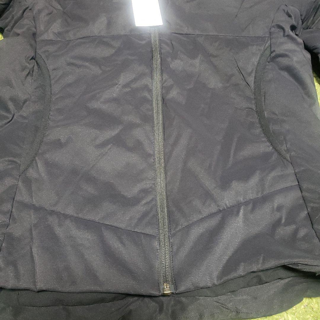 TEAM DESCENTE フード付きジャケット ブラック