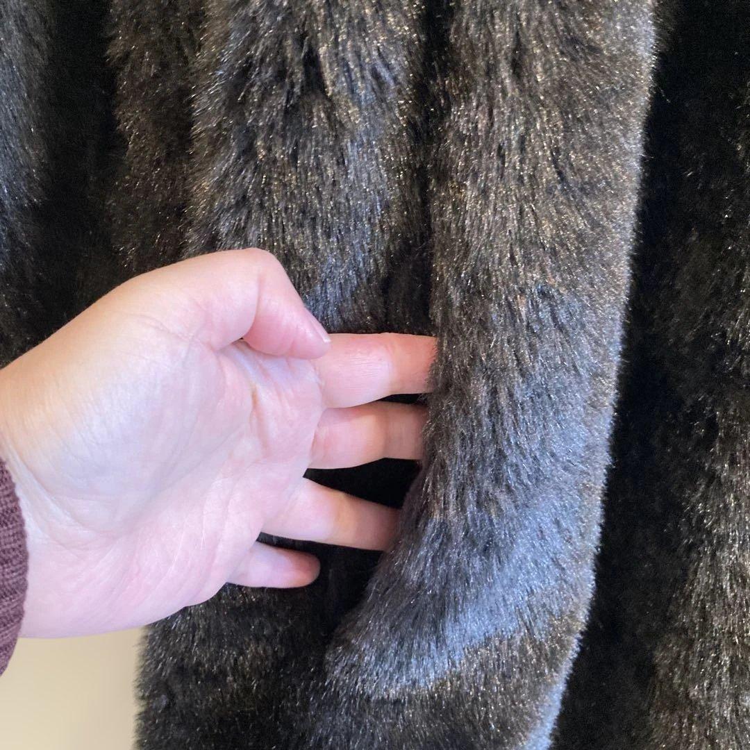 60’s 70’s ヴィンテージ エコファー フェイクファー コート