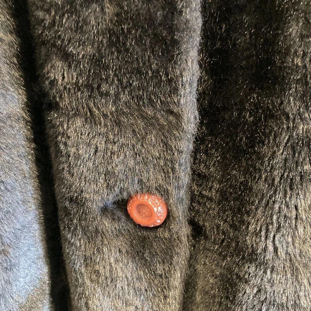 60’s 70’s ヴィンテージ エコファー フェイクファー コート