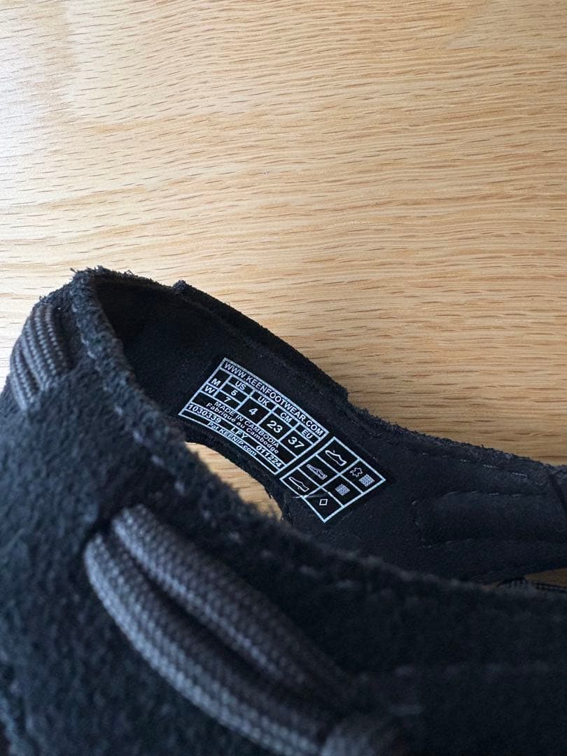 靴 KEEN UNEEK PLT MARY JANE BLACK 23cm