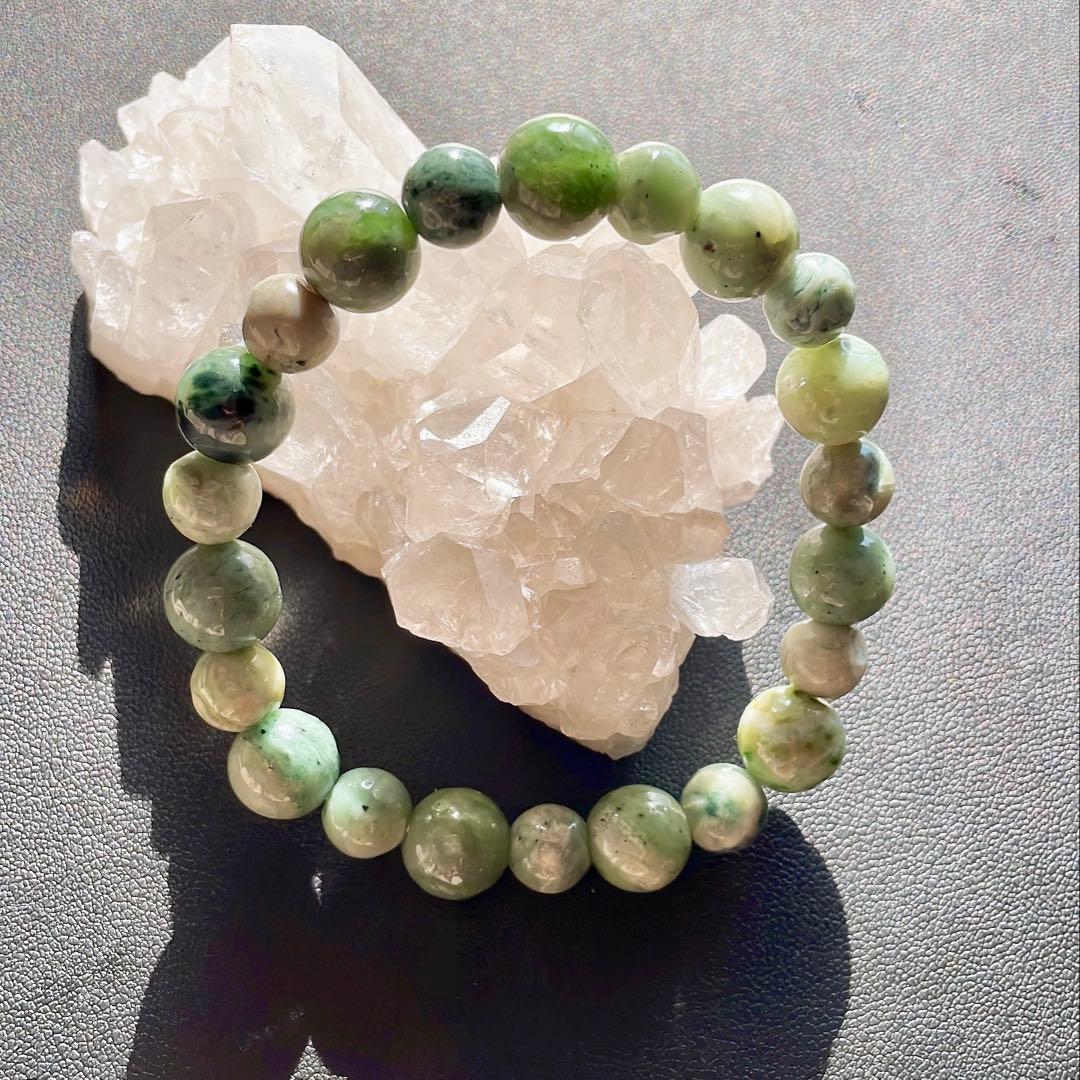 日高翡翠ブレスレット