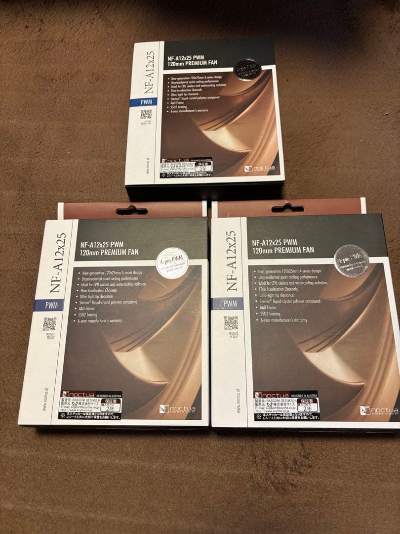 pacyrotto　NOCTUA NF-A12x25 PWM 120mm