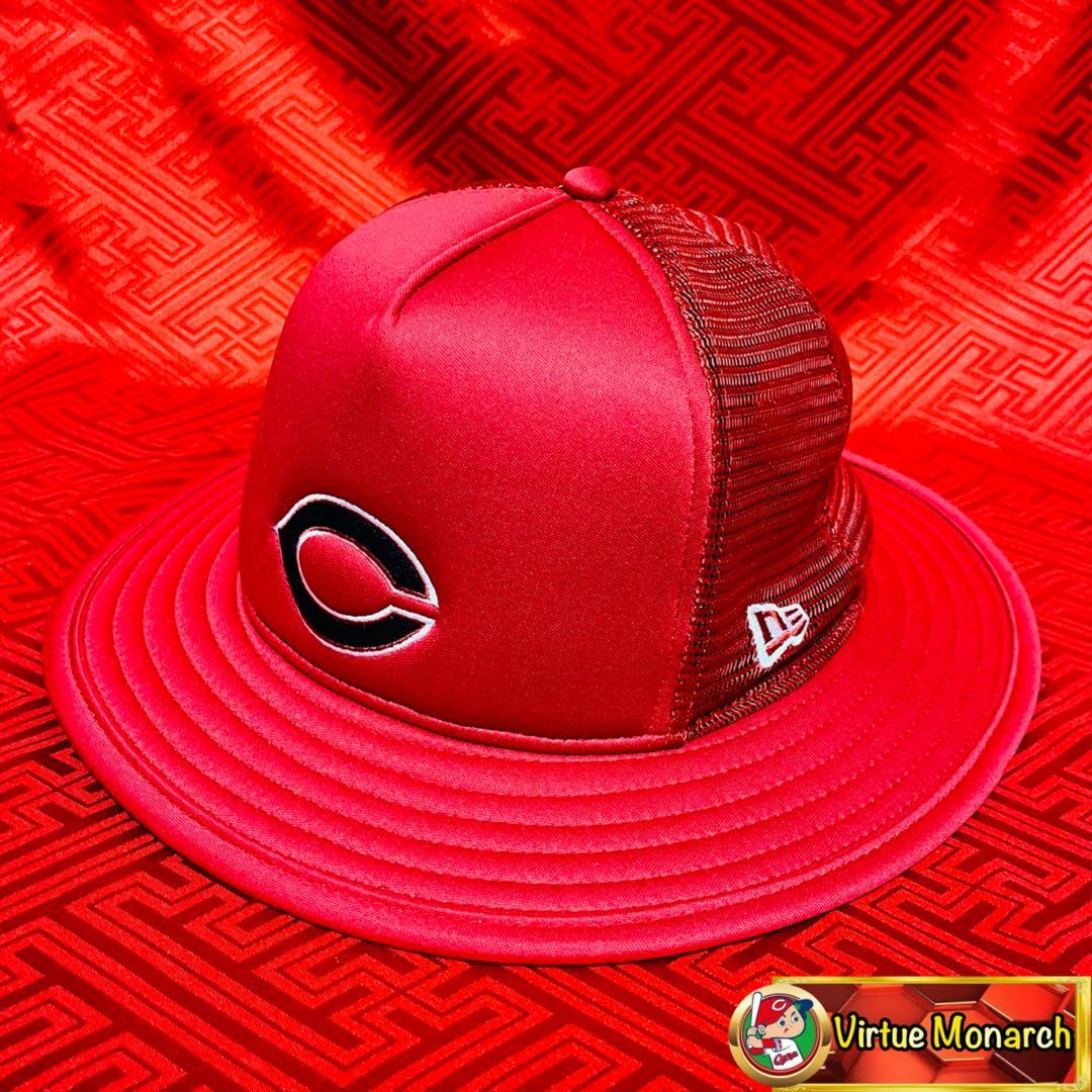 ニューエラメッシュバケットハット　広島東洋カープ