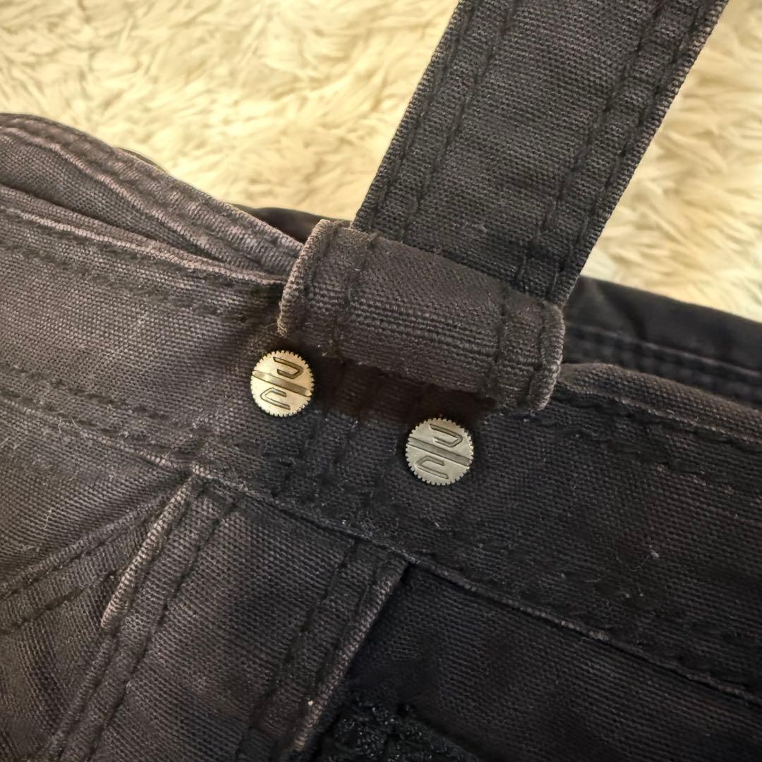 DIESEL archive l logo ショルダーバッグ　Y2K 黒