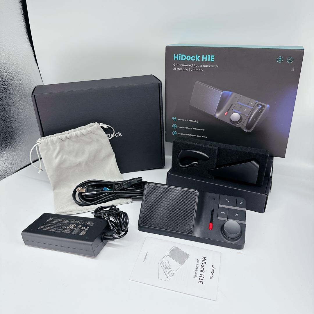 未使用に近い★HiDock H1E 高性能オーディオドック AI