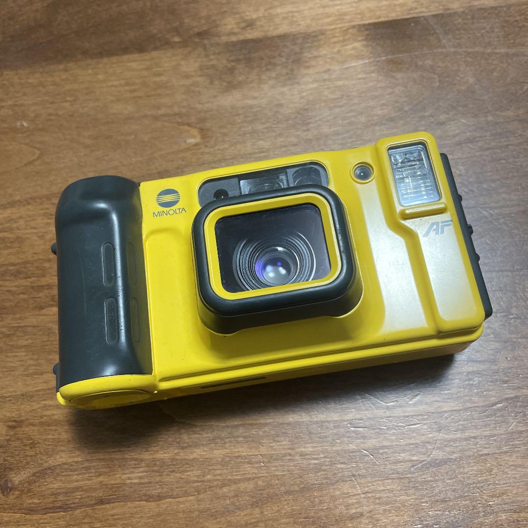 MINOLTA whether matic 防水フィルムカメラ alwayth
