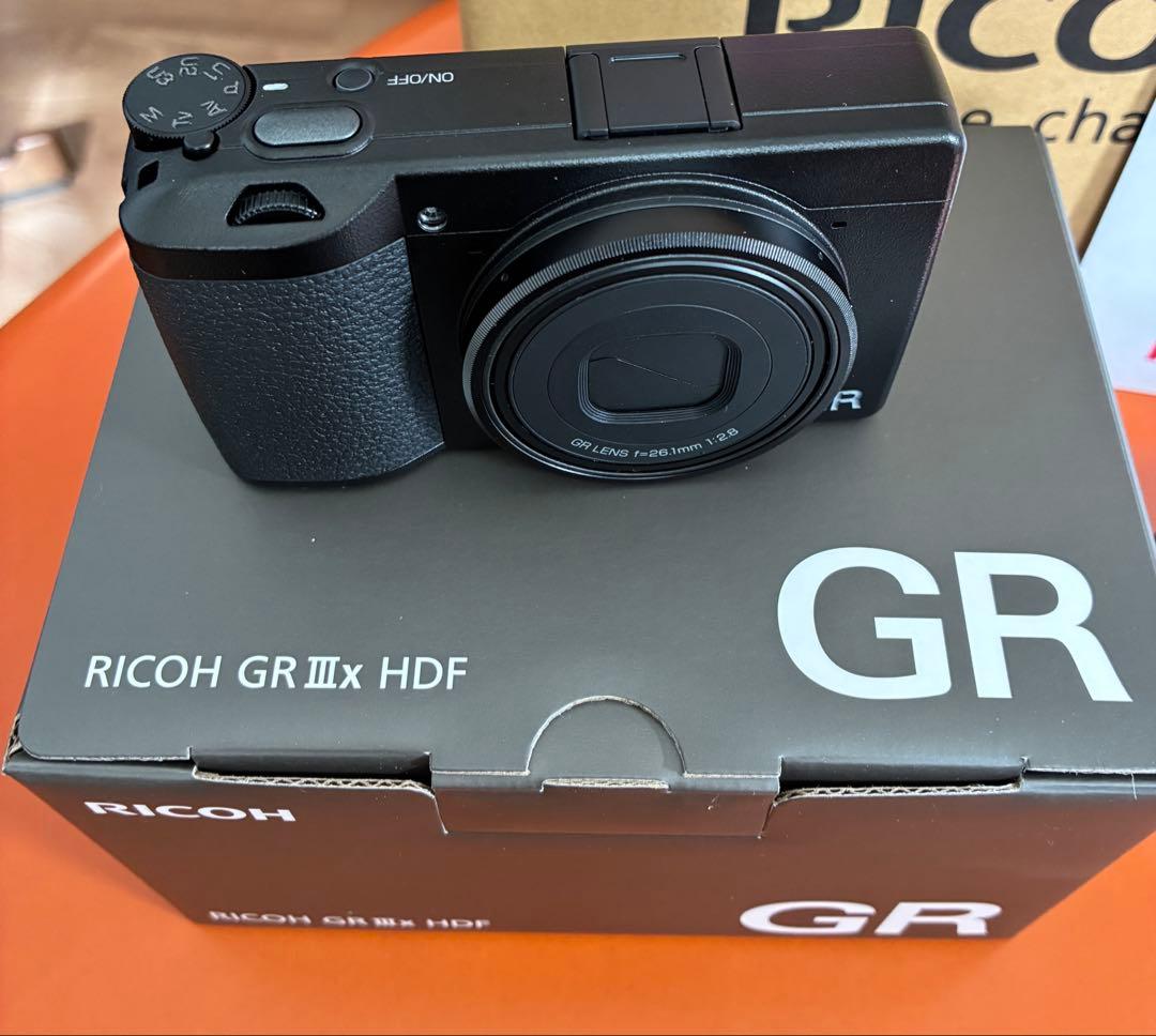 週末値下【新品未使用に近い】RICOH GRⅢx HDF GR3X HDF