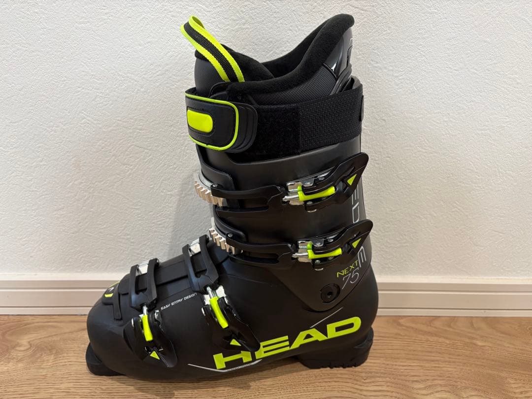 スキーブーツ HEAD EDGE NEXT 75 29cm ブラック/イエロー