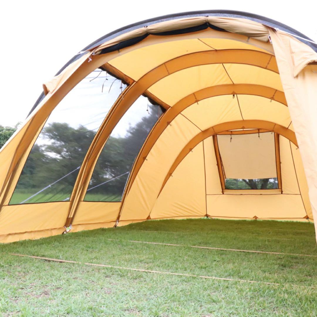 新品　イグニオ 2ルーム型テント　ドームテント 4人用　カマボコ　キャンプ　大型