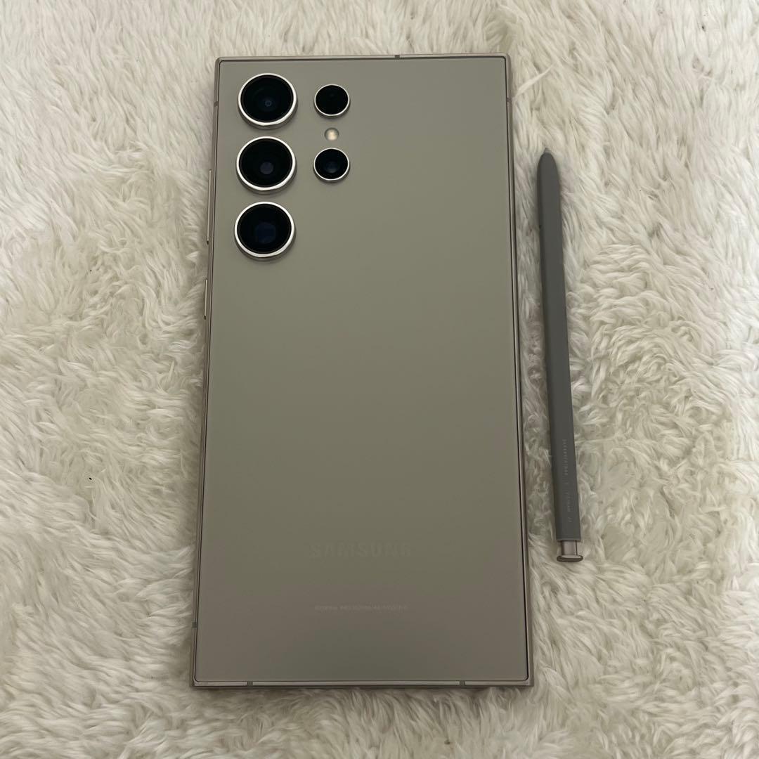 Galaxy S24 ultra 256GB チタニウムグレー i29