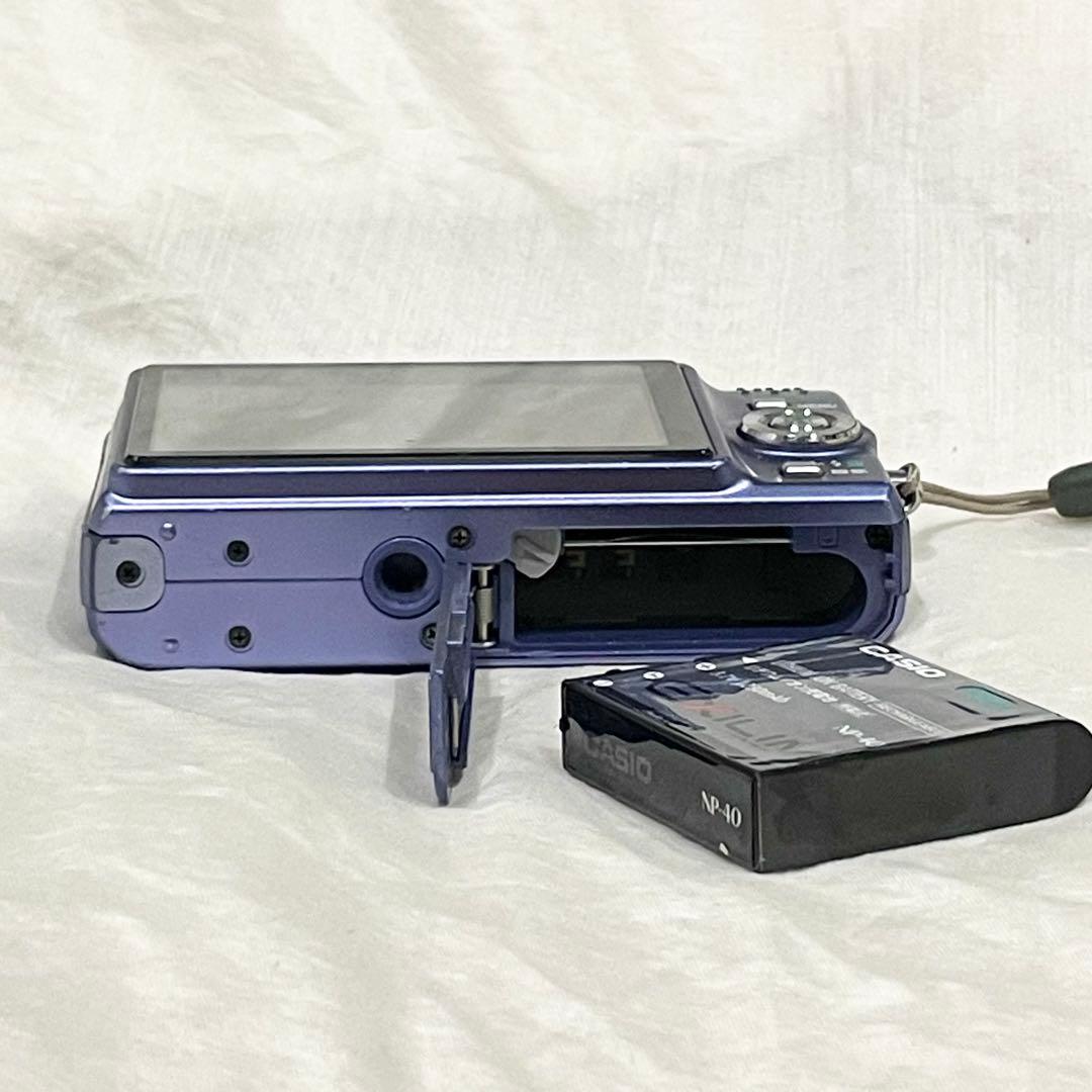 【美品】CASIO EXILIM EX-Z1080 パープル ブルー　デジカメ