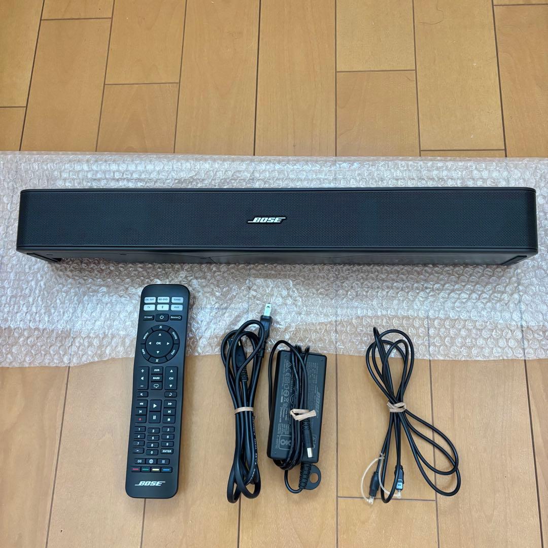 【動作確認済】BOSE サウンドバー Solo5 TVsound system
