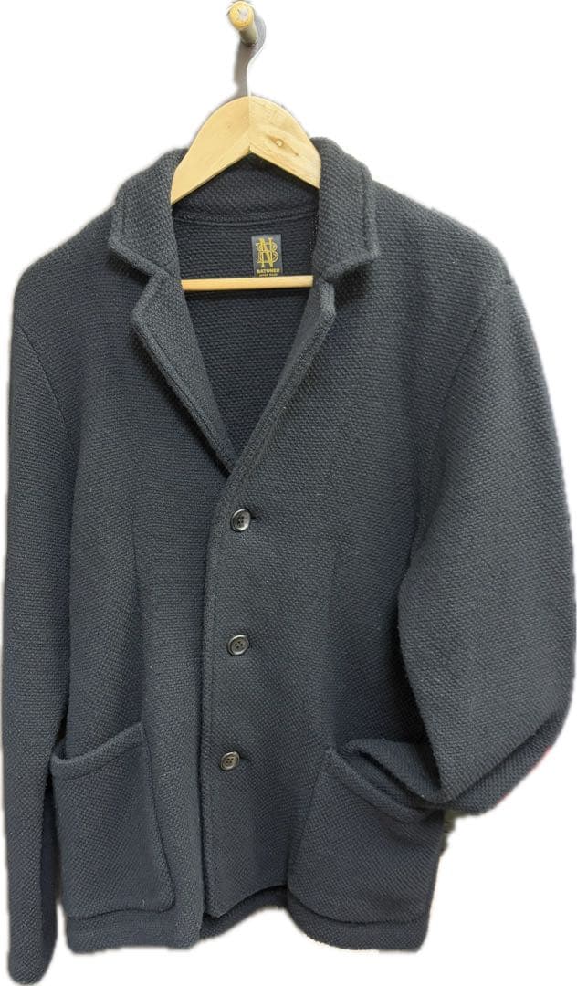 BATONER ウールジャケット サイズ3 ブラック　カジュアルドレス