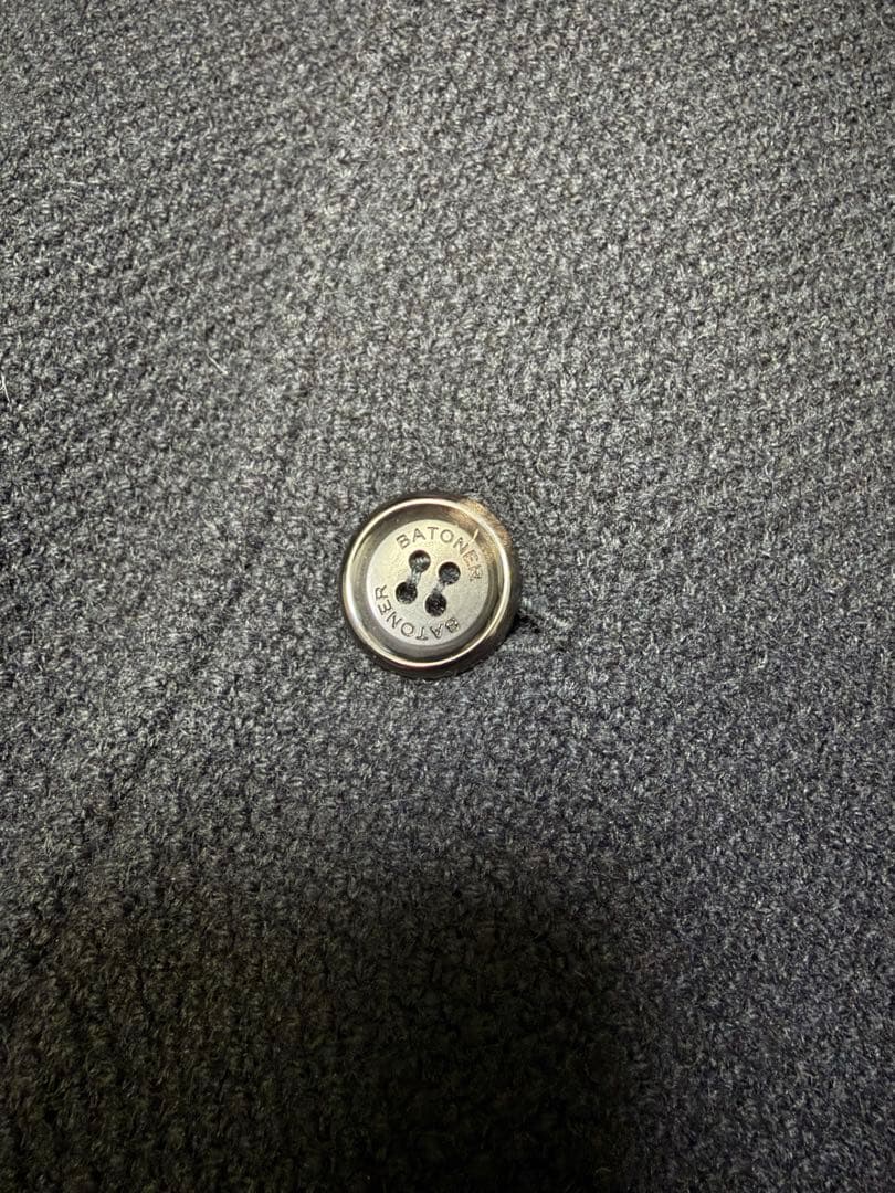 BATONER ウールジャケット サイズ3 ブラック　カジュアルドレス