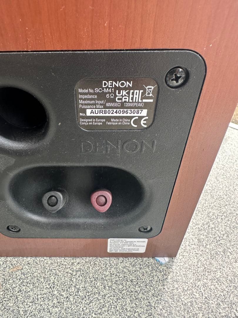 DENON 2ウェイスピーカー ！モデル・SC-M４１！ペア
