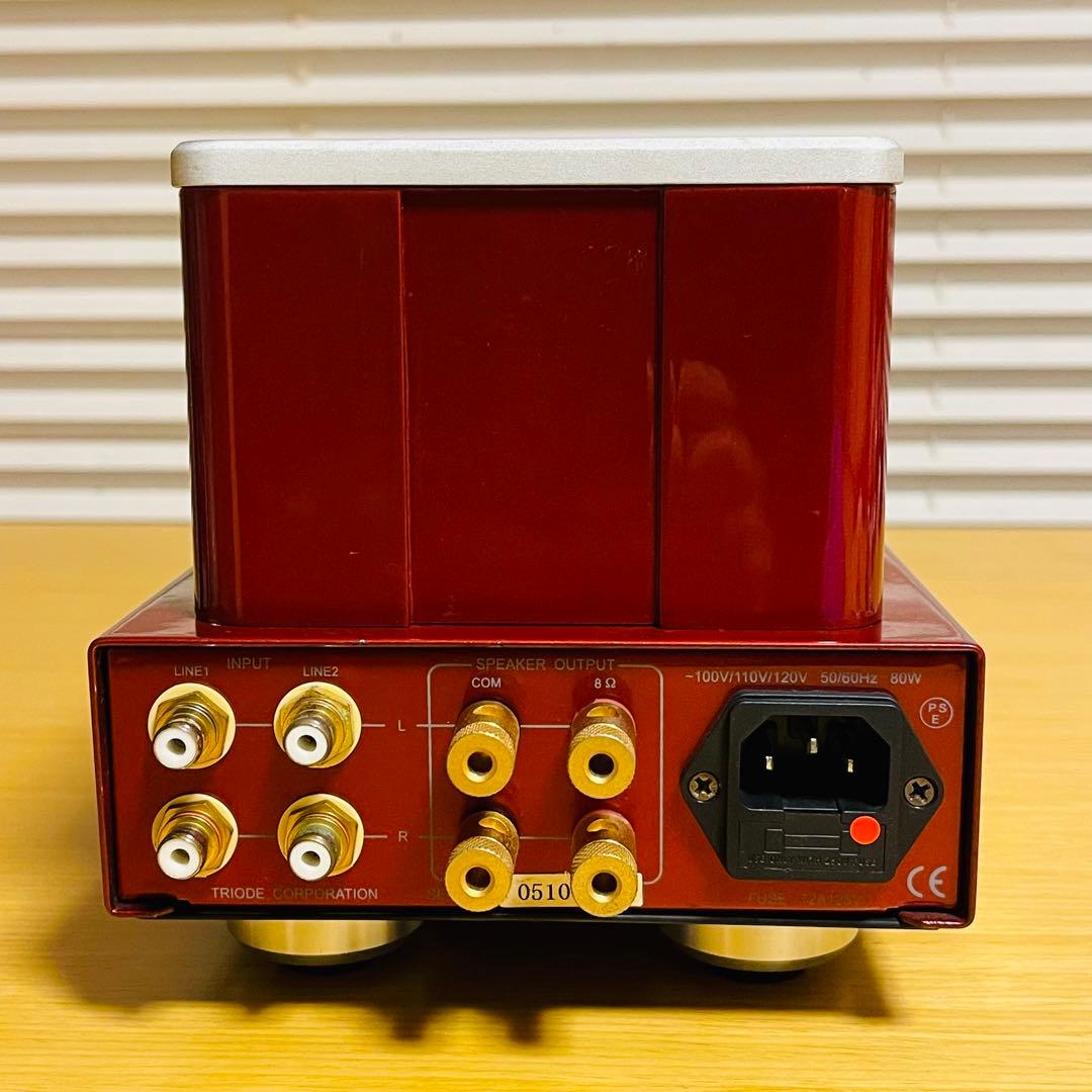 【希少】Triode TRV-84HD管球式ヘッドフォン端子内蔵プリメインアンプ