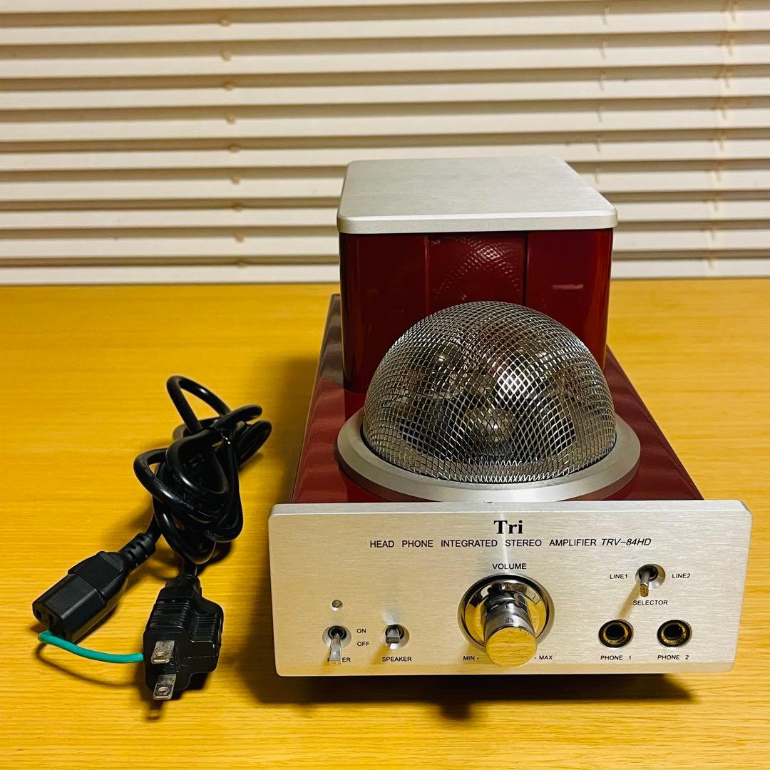 【希少】Triode TRV-84HD管球式ヘッドフォン端子内蔵プリメインアンプ