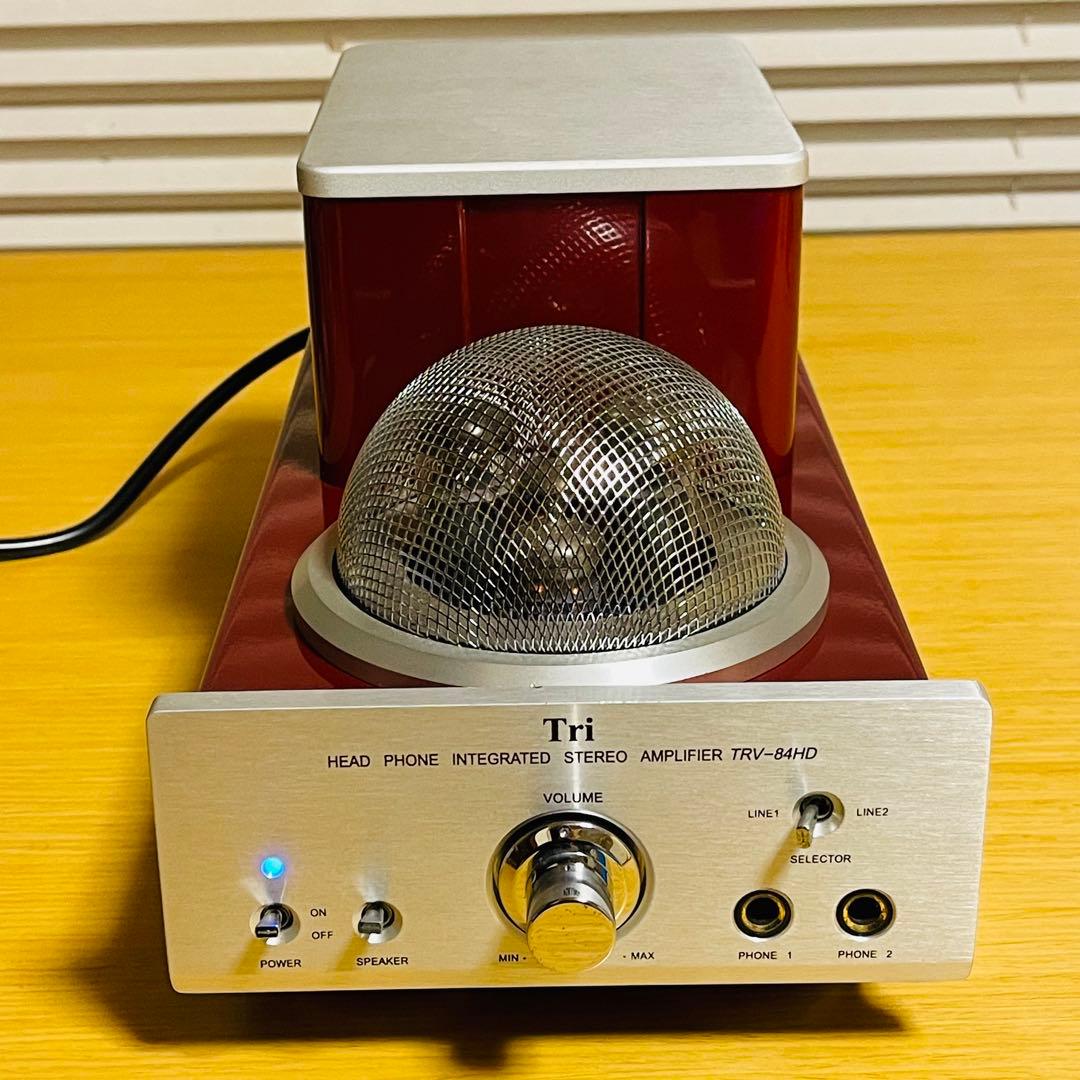 【希少】Triode TRV-84HD管球式ヘッドフォン端子内蔵プリメインアンプ