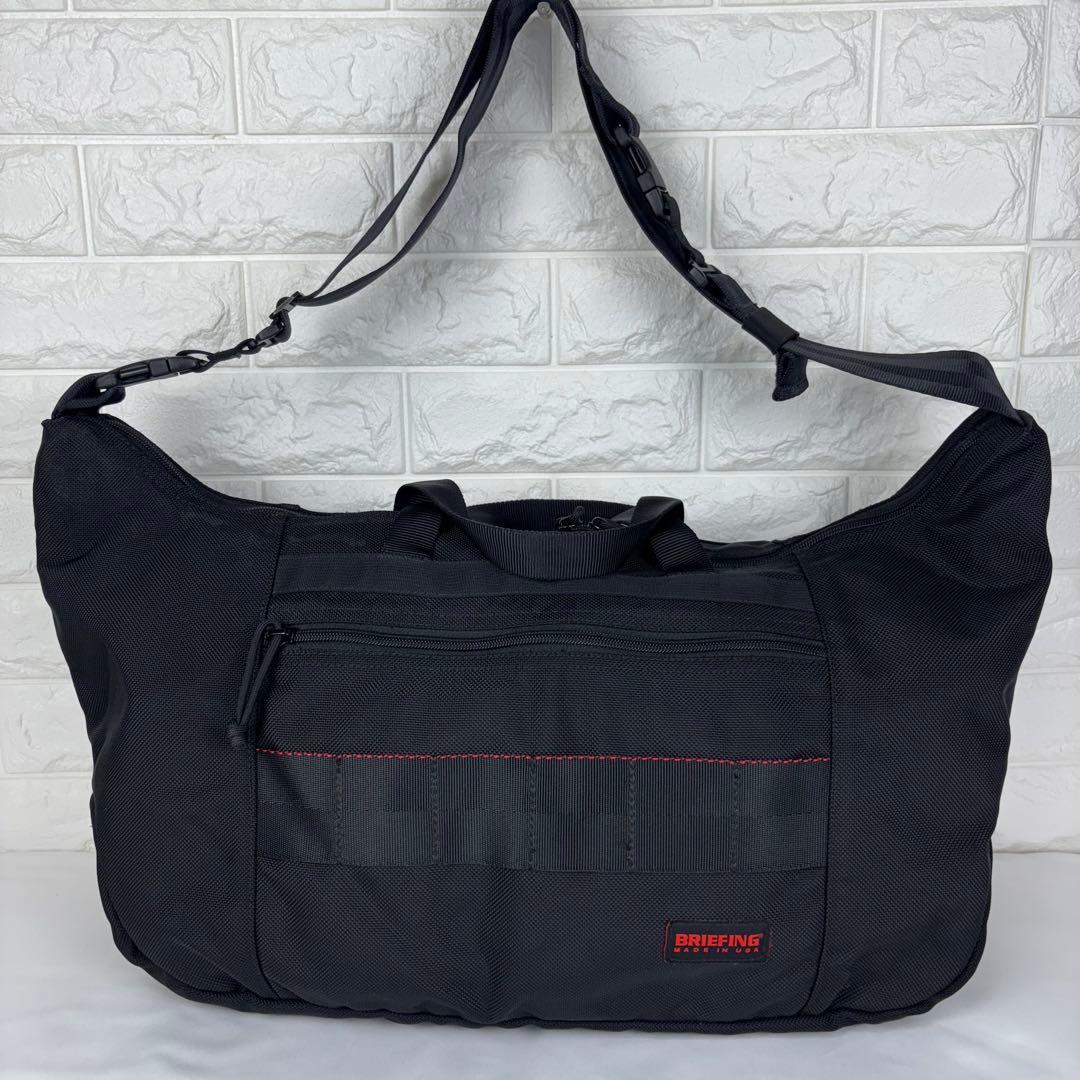 BRIEFING ボストン　ショルダーバッグ　ブラック