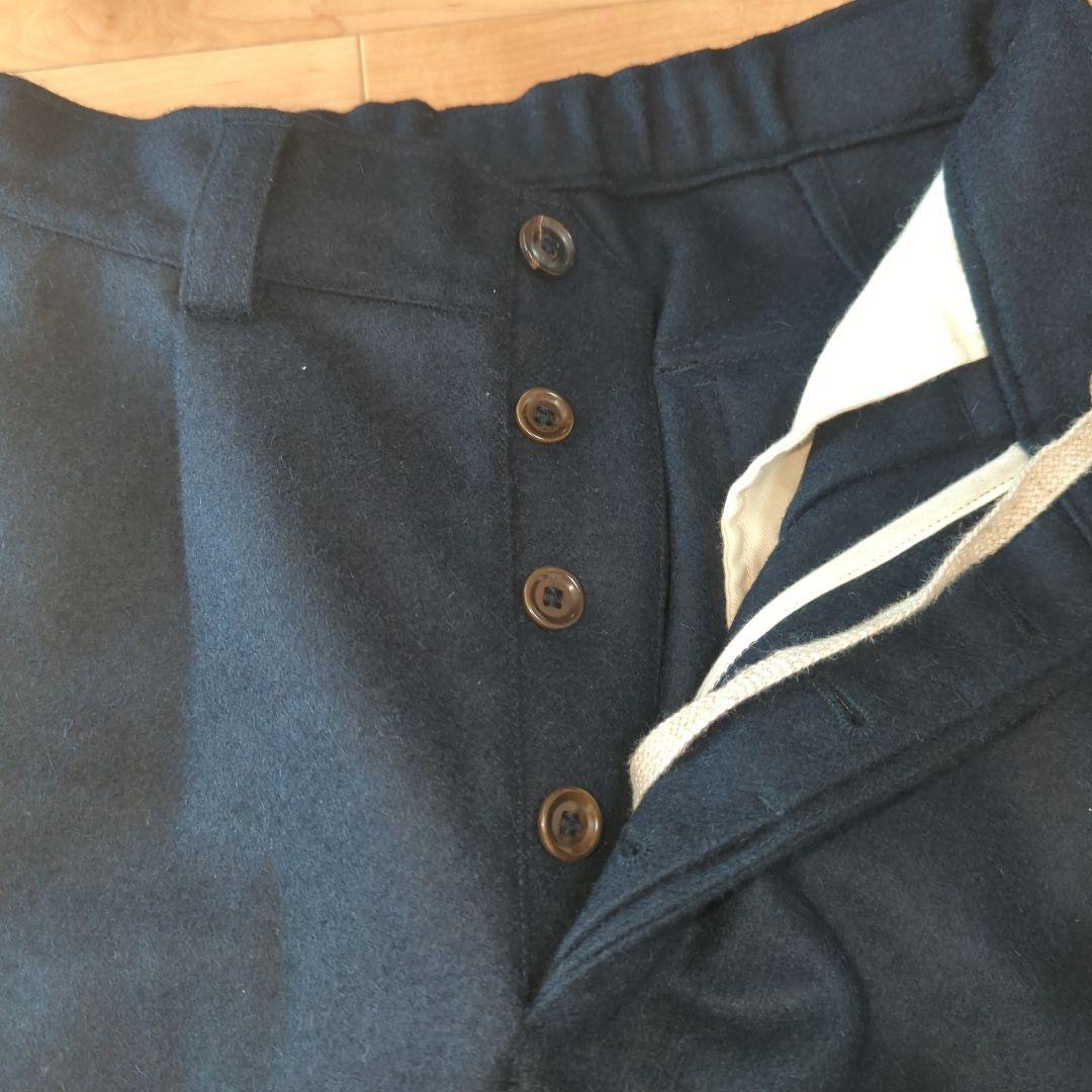 【237】現行品 45R イングランドフラノの908ペグトップパンツ