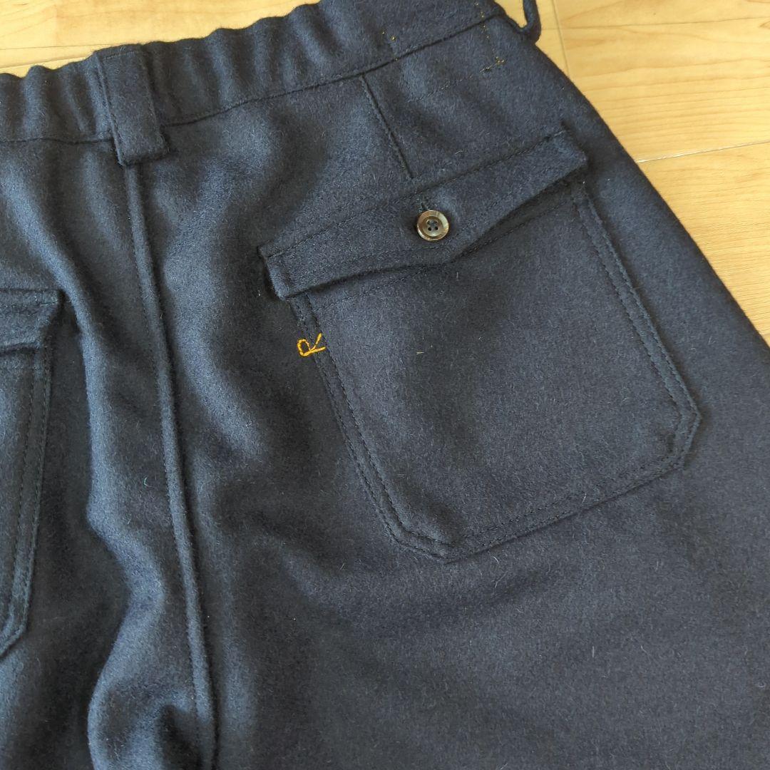 【237】現行品 45R イングランドフラノの908ペグトップパンツ