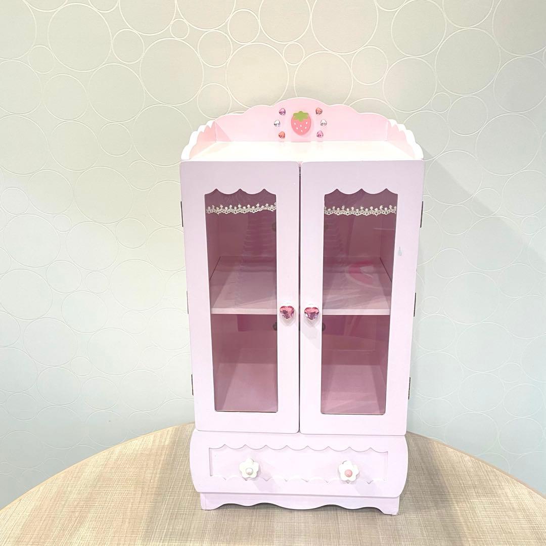 【レア 廃盤品】マザーガーデン いちご キャビネット ピンク デザートケース