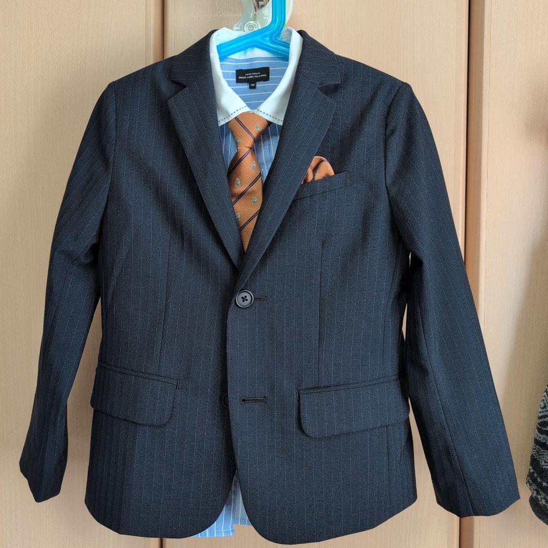 グリーンレーベルリラクシング　セレモニースーツセット　130cm