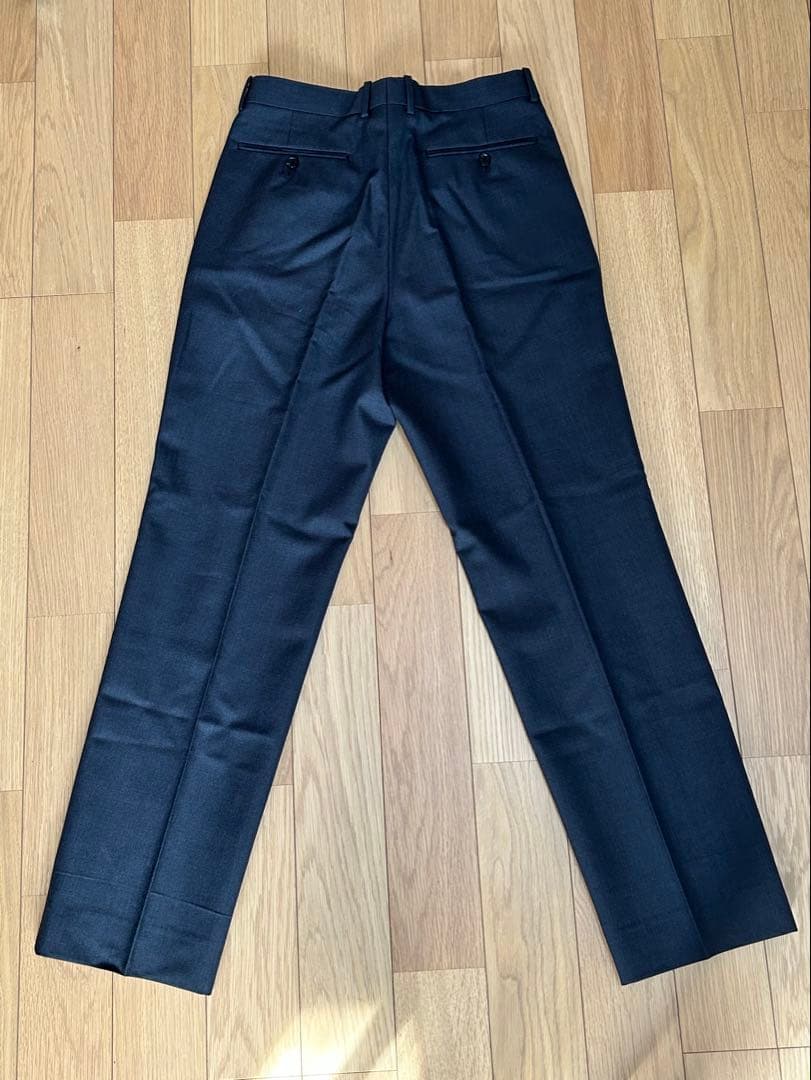 スーツ AURALEE BLUEFACED WOOL SLACKS