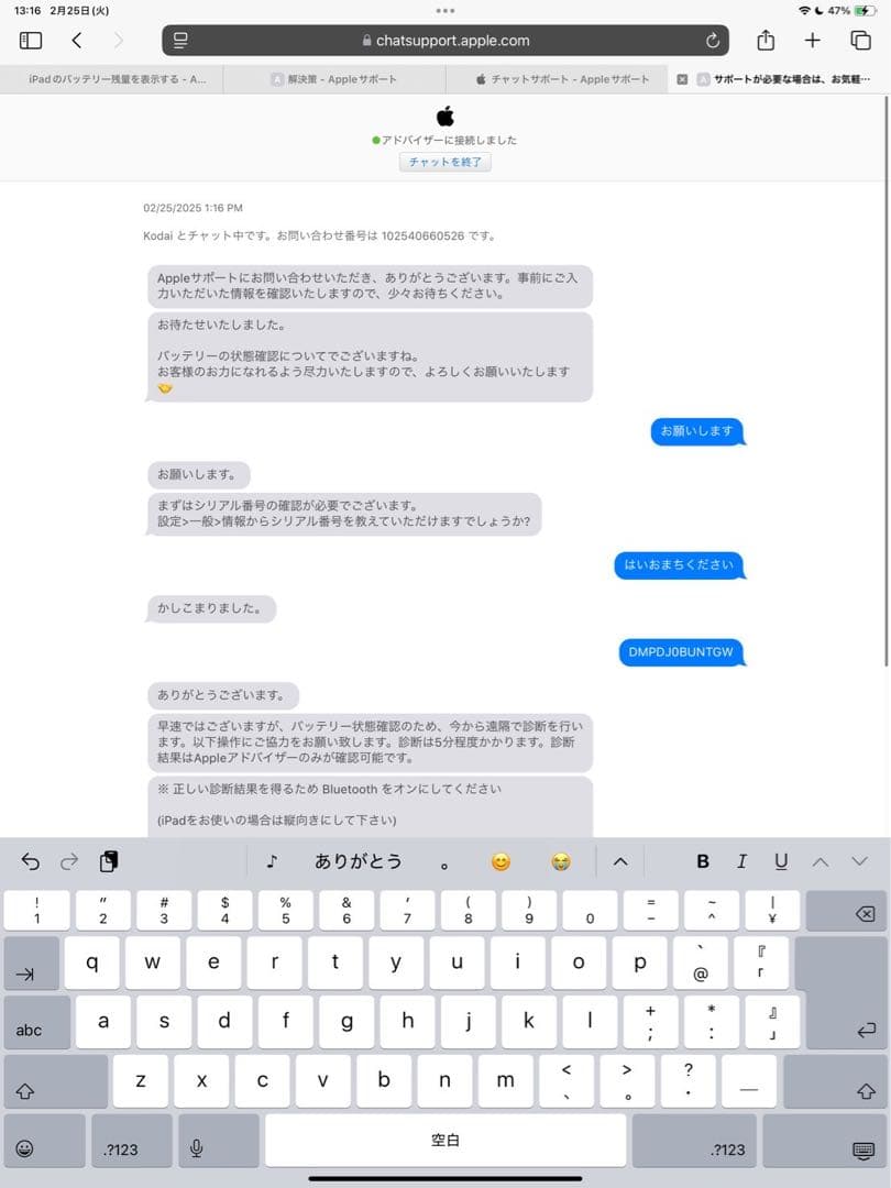 iPadプロ 12.9インチ 第4世代 512GB