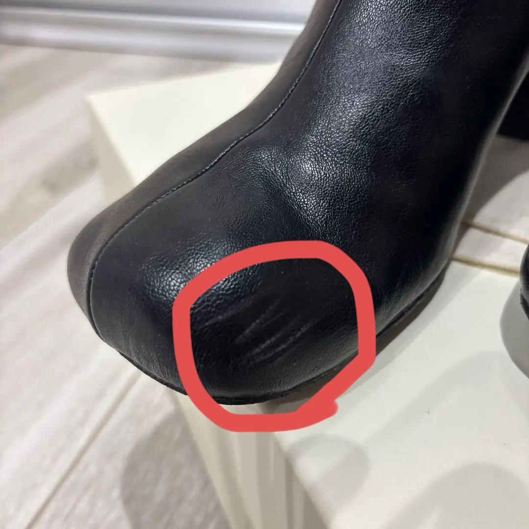 r*r様 TODAYFUL Square Short Boots ブラック38サ