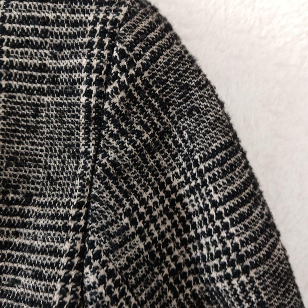 DRESSTERRIOR ループチェックダブルジャケット　ジャケット 36