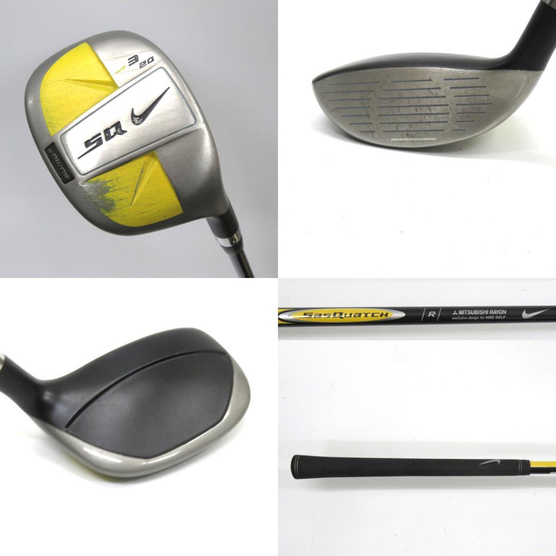 ゴルフセット　NIKE　SQ セット　キャディバッグ　右利き　12本　初心者応援