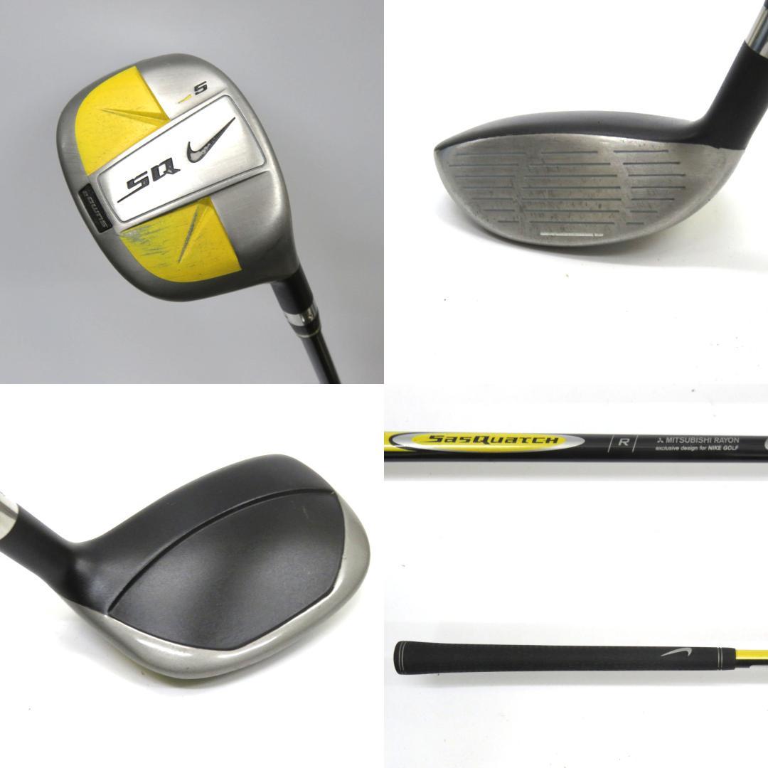 ゴルフセット　NIKE　SQ セット　キャディバッグ　右利き　12本　初心者応援