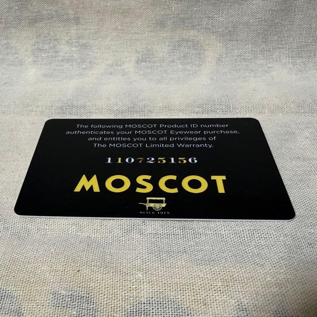 MOSCOT LEMTOSH マットブラック 46サイズ 正規品