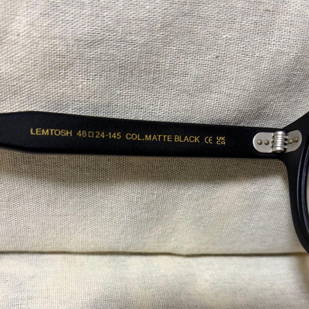 MOSCOT LEMTOSH マットブラック 46サイズ 正規品