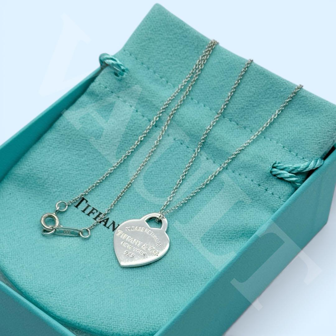 TIFFANY&Co. 極美品 リターントゥハート タグ ネックレス Ag925