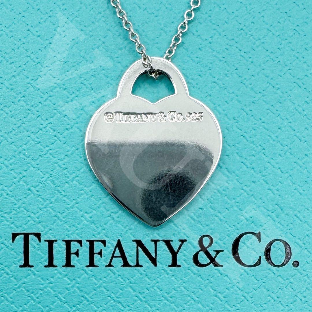 TIFFANY&Co. 極美品 リターントゥハート タグ ネックレス Ag925