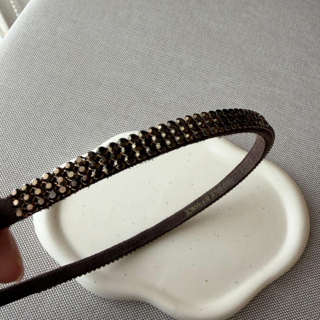 acca アッカ　カチューシャ　ヘアアクセサリー　ブラウン　オードリー