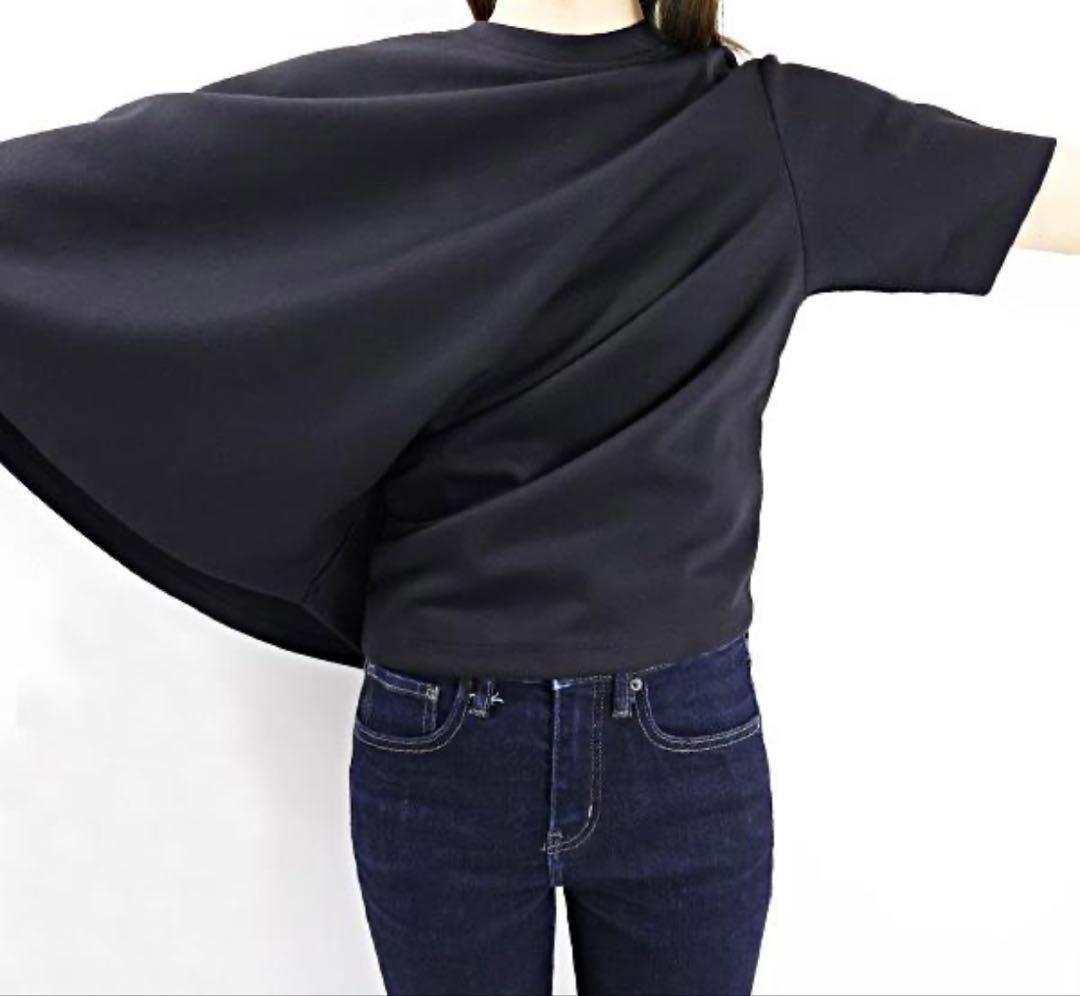 LOEWE ロエベ Cropped Draped T-Shirt M
