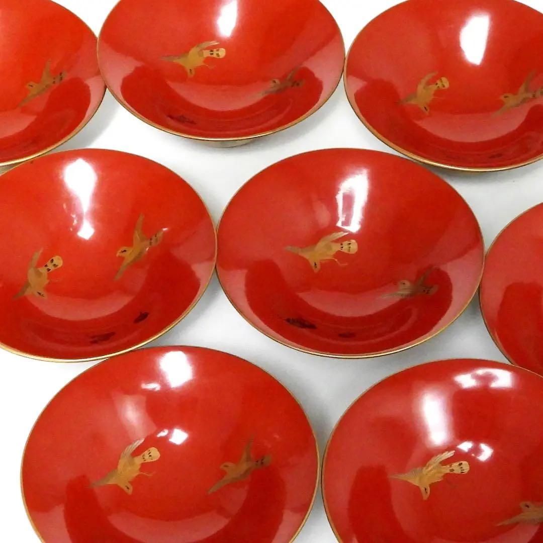 橘屋浅野友七』造 富士形 蒔絵 吸物椀 10客揃 共箱◆保証 江戸後期茶人の言葉