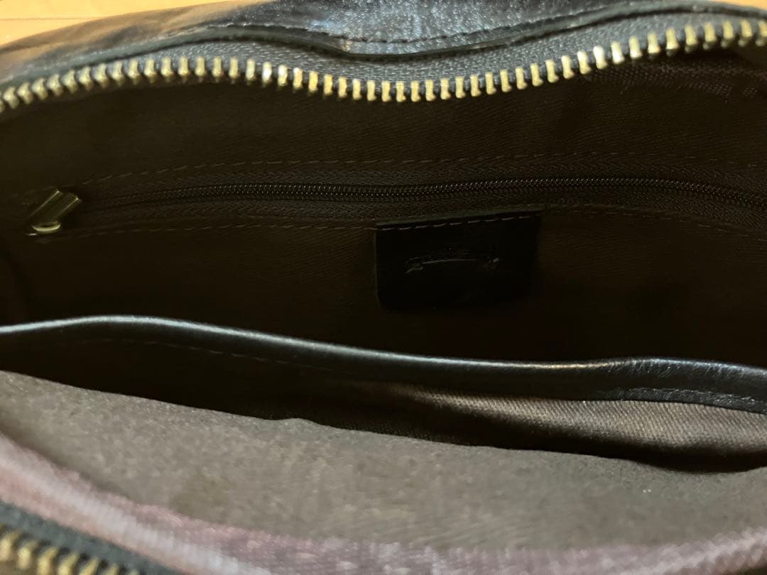 ⭐️新品⭐️ダブルアールエル　ショルダーバッグ　ビンテージ加工　ブラック