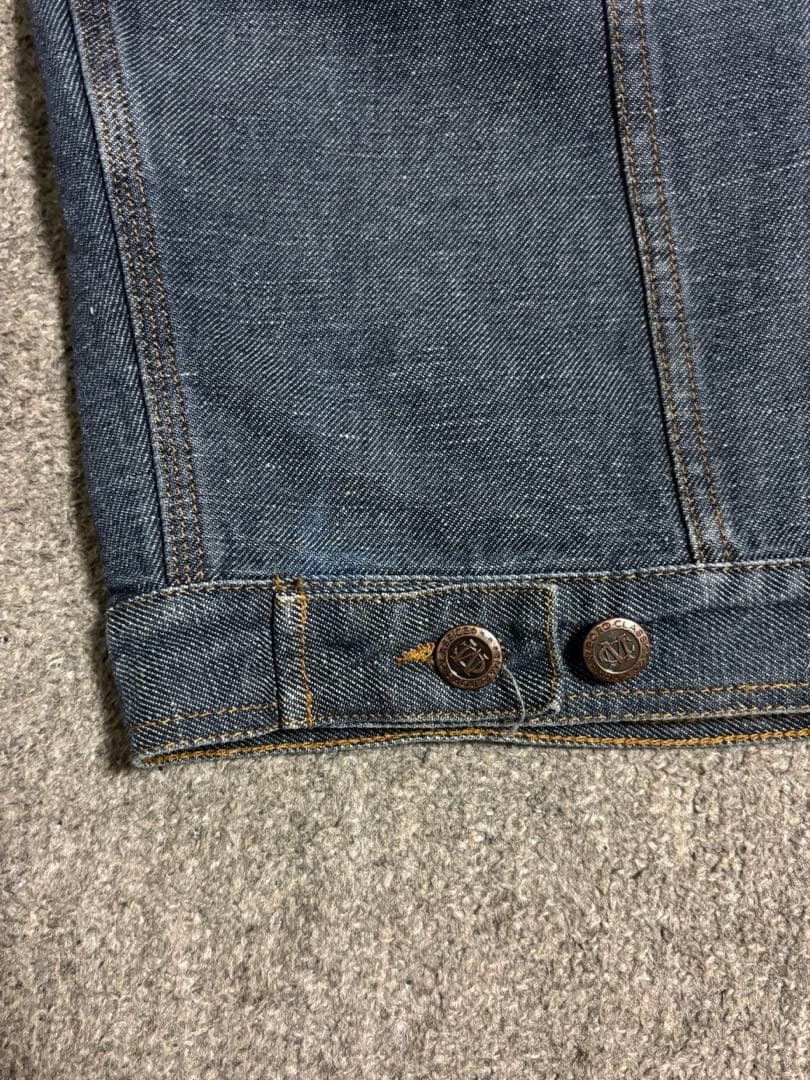 Marlboro Classics 90s 襟レザー デニムジャケット