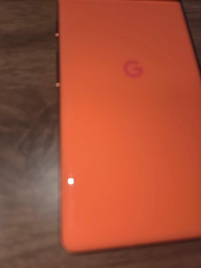 Google Pixel 7a オレンジ 限定ケース付き