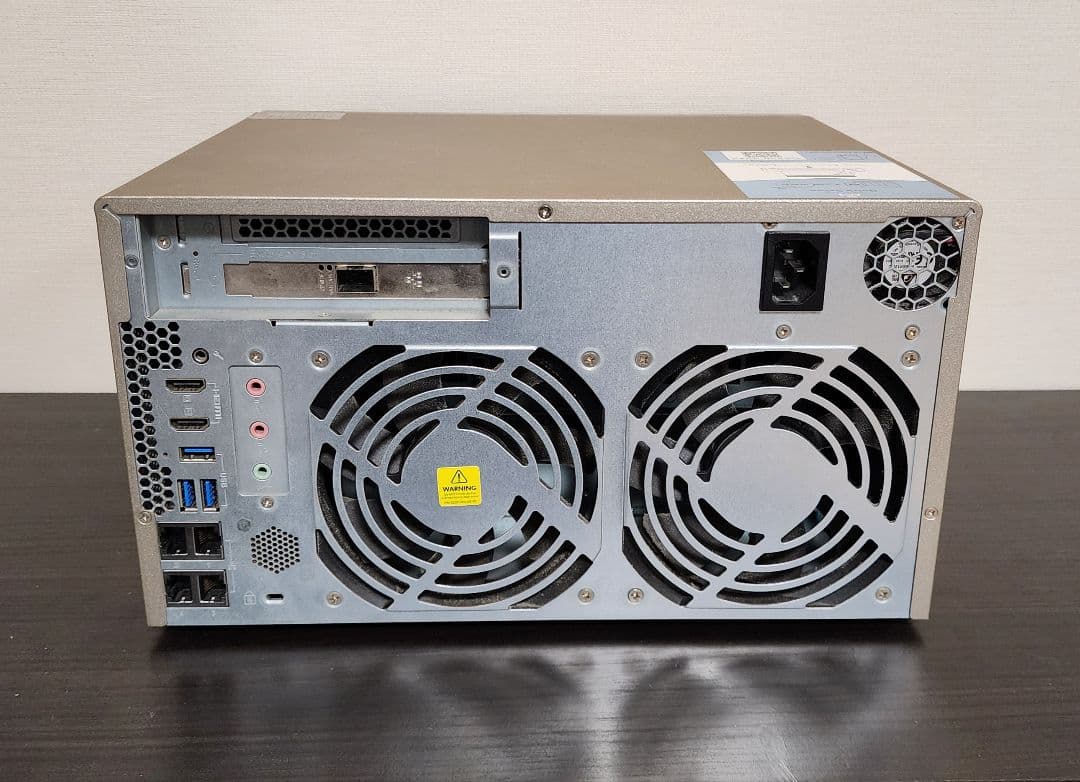 定価60万弱 NAS TVS873e メモリ37GB HDD 6TB 8台