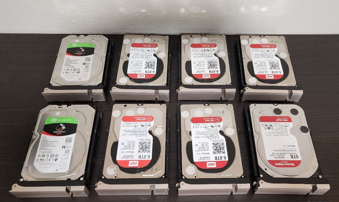 定価60万弱 NAS TVS873e メモリ37GB HDD 6TB 8台