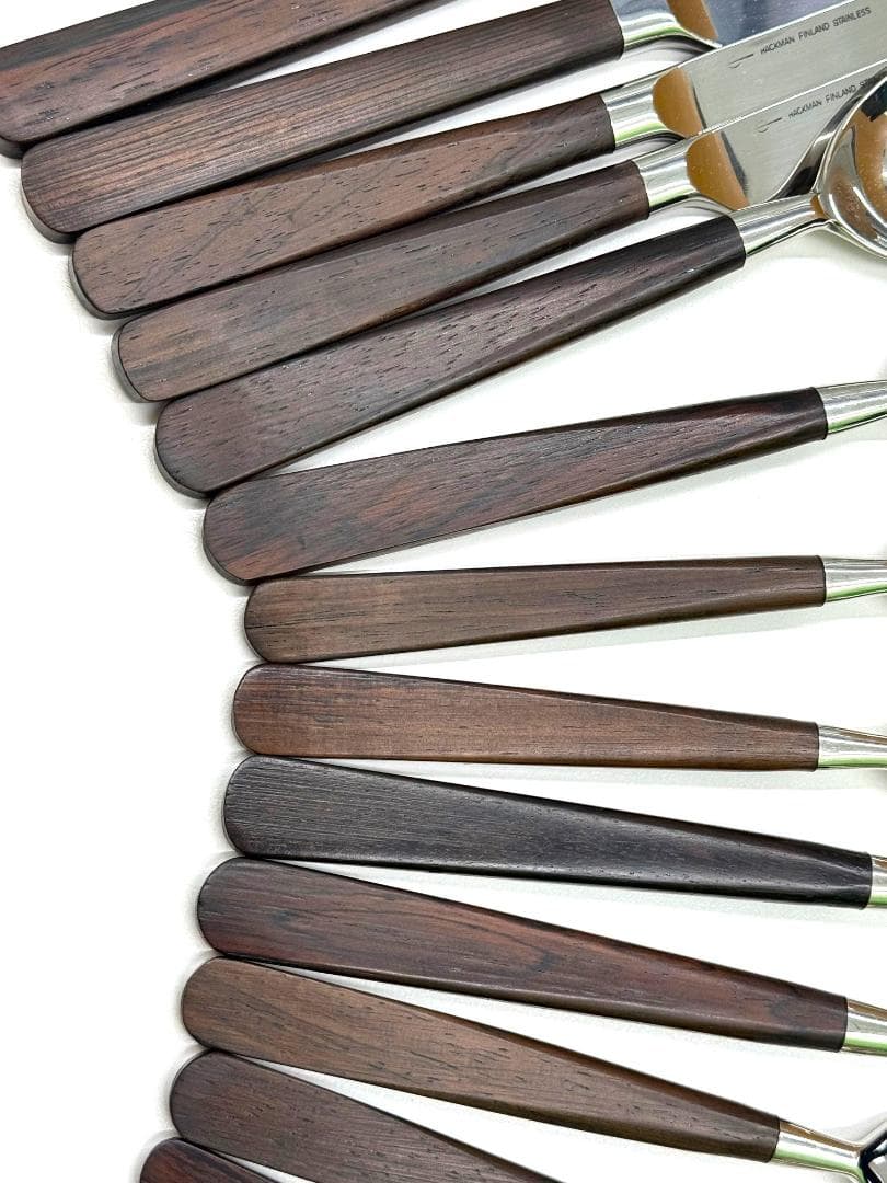 ★HACKMAN　FINLAND　カトラリーセット　14本　ほぼ未使用