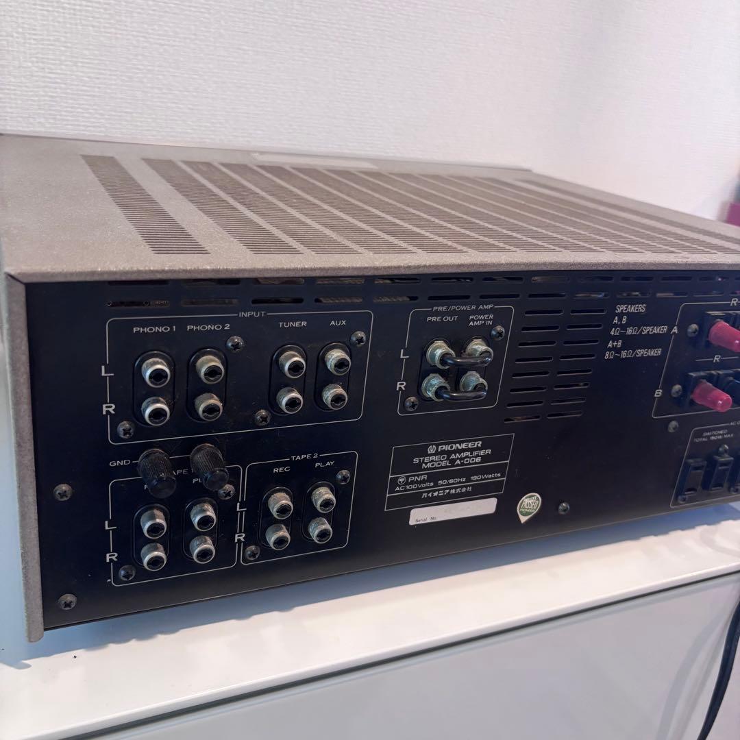 Pioneer A-006プリメインアンプ