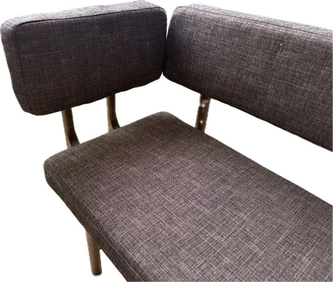 ベンチソファ（コーナー付き）ベンチキャスト130